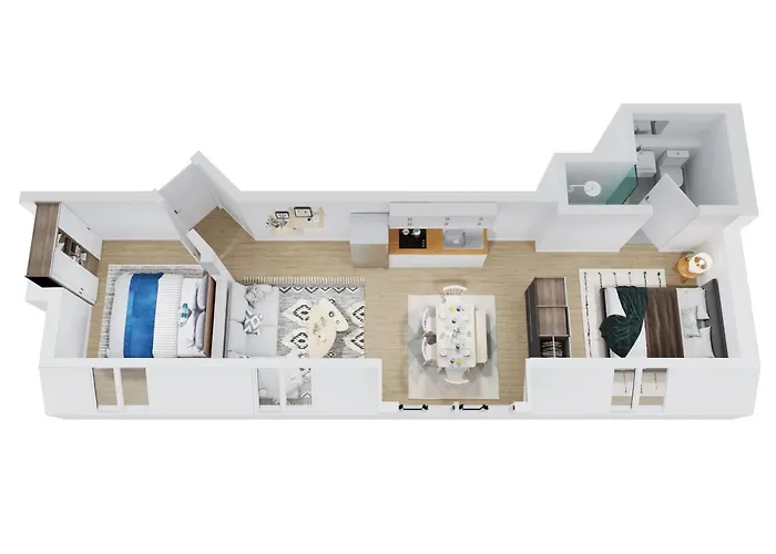 Smart Haus Azur 812 Апартаменты Винтерберг